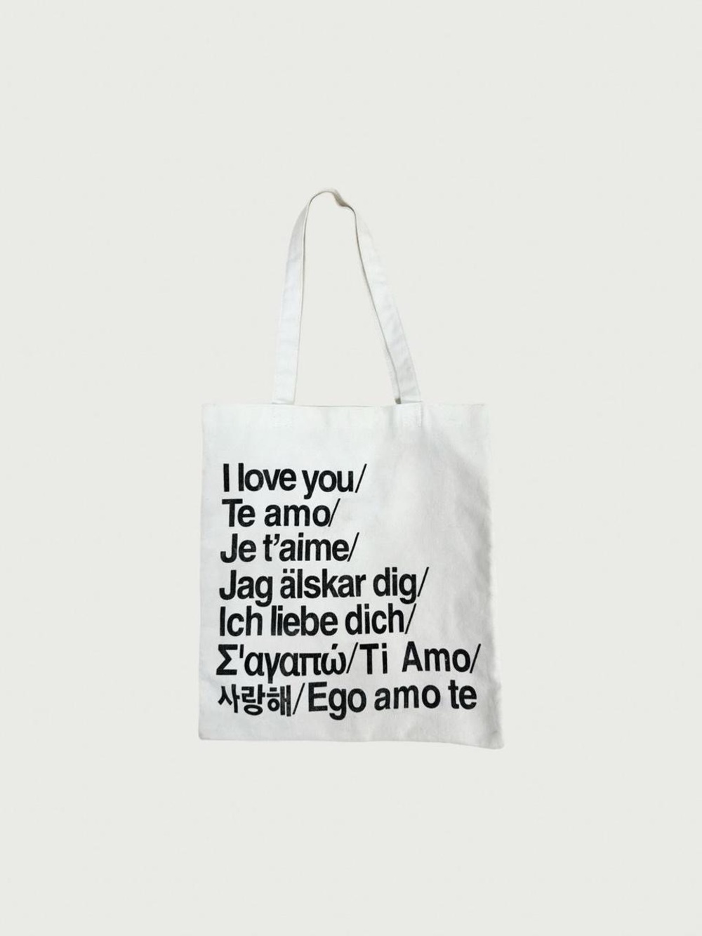 Love You Tote Bag